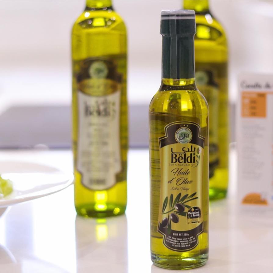 Savourez cette délicieuse huile d'olive extra vierge BELDI produite en Algérie.